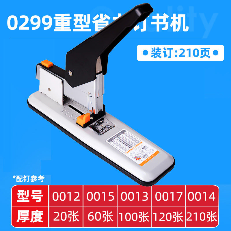 Deli Large Heavy Duty Thickened Stapler Pop-up Easy Large Labor-saving Thick Stapler Binding Machine Wholesale