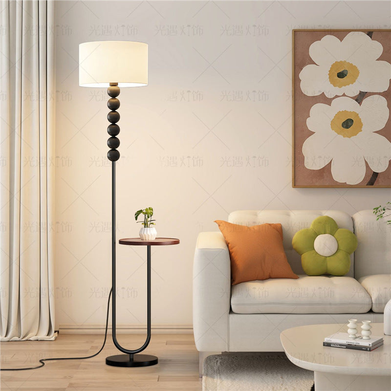 Modern minimalist floor lamp - nordic retro accent light for living room, sofa table, and bedroom bedside - decorative ambient lighting
