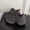 Chunky platform sneakers for women - 2026 spring new arrival: height increasing, slimming, versatile casual athletic shoes, retro hot-selling women's footwear