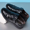 New arrival business hole cool leather shoes men's casual wedding groom british sandals summer breathable youth pointed toe men's shoes