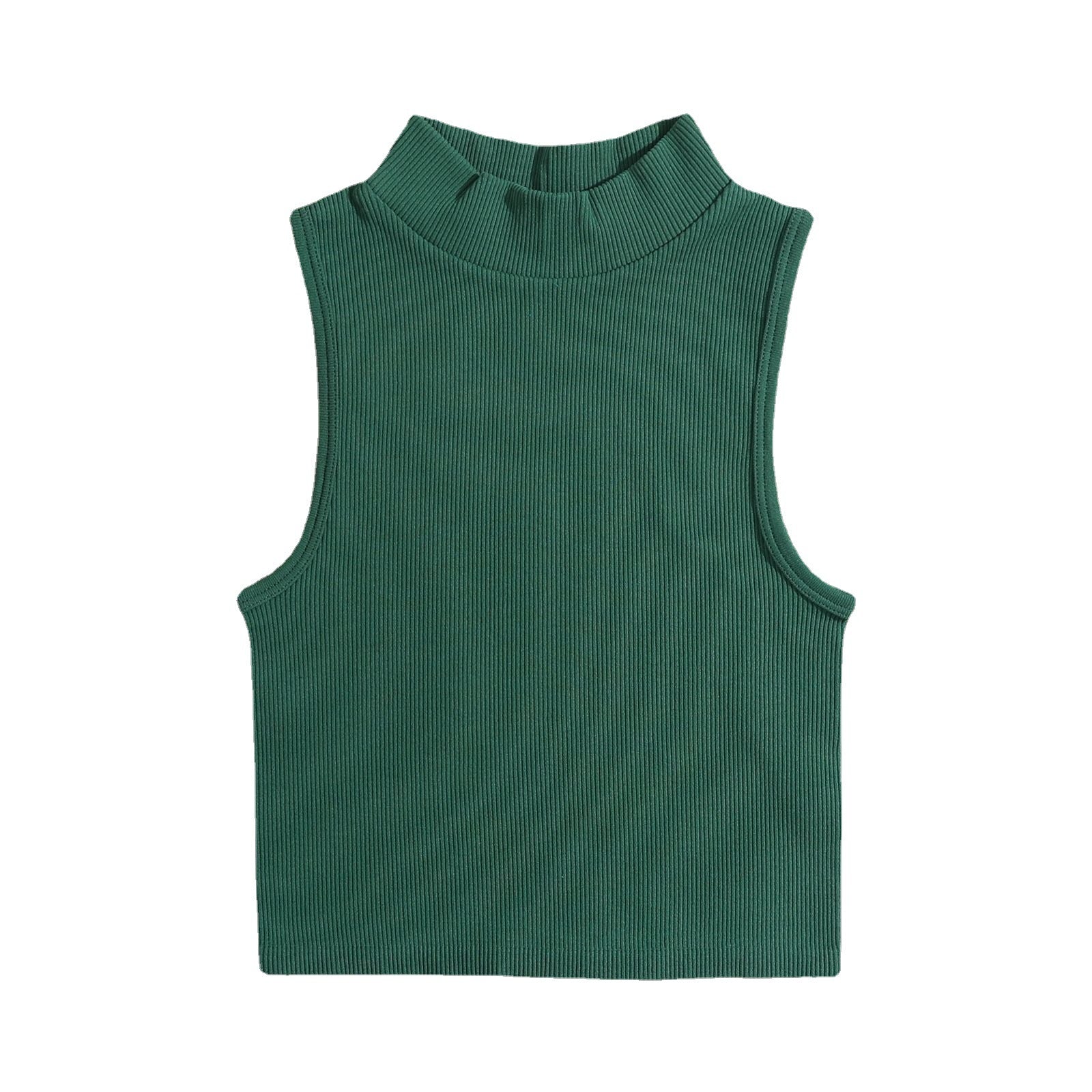 primer autumn and winter threaded turtleneck vest nylon  sports bra quick-drying yoga clothing underwear