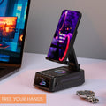 F20pro creative phone stand, smart home brand, multifunctional bluetooth speaker, lazy stand 3-in-1