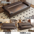 Cat scratch leather sofa bed all-in-one dual-purpose small apartment foldable sofa bed rental room three-person casual sofa bed
