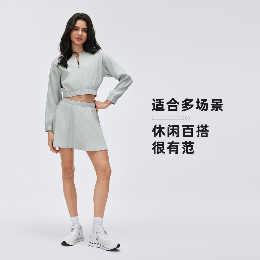New quick-dry athletic skort - two-piece look, anti-exposure running skirt, yoga & fitness skort, tennis skirt for women - d26023