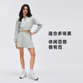 New quick-dry athletic skort - two-piece look, anti-exposure running skirt, yoga & fitness skort, tennis skirt for women - d26023