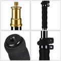 Handheld telescopic pole top flash led light outdoor shooting light outdoor portable light stand photography extension cross arm bracket