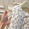 Girlfall and winterfleece-linedvestkidsspring & fall clothingcasualoutwear floralvestbaby styletopsoutwear