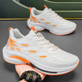 Winter breathable men's shoes 2025 new youth sports casual running shoes student lightweight dad shoes mesh trendy sneakers
