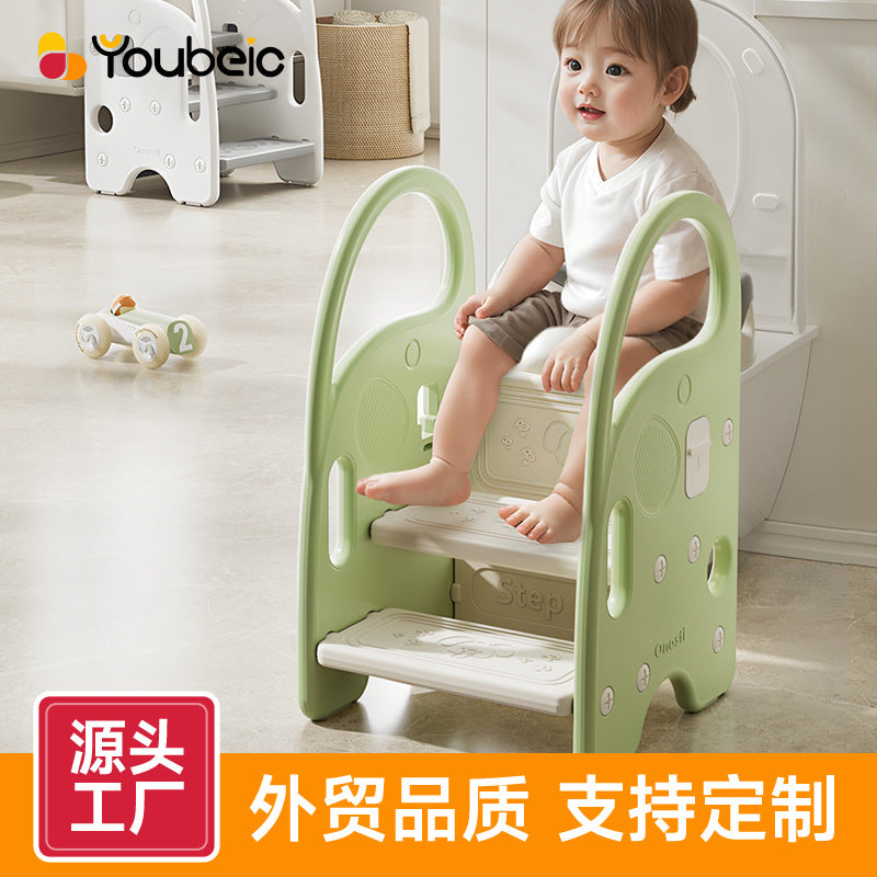 Baby Stepping Stool Hand Steps Armrest Stool Face Stool Children Washing Ladder Washing Ladder Steps Climbing Stairs