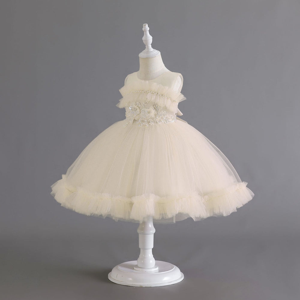 Export children's sequin lace princess dress for baby girls' first birthday - baby dress