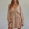 new arrival strap v-neck sequin skirt sexy hot girl skirt drapedclassydress women's summerclassy sense