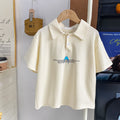 【summer new arrivals】pure cotton kids' polo shirt - summer collection for boys and girls - korean style turn-down collar short sleeve s003