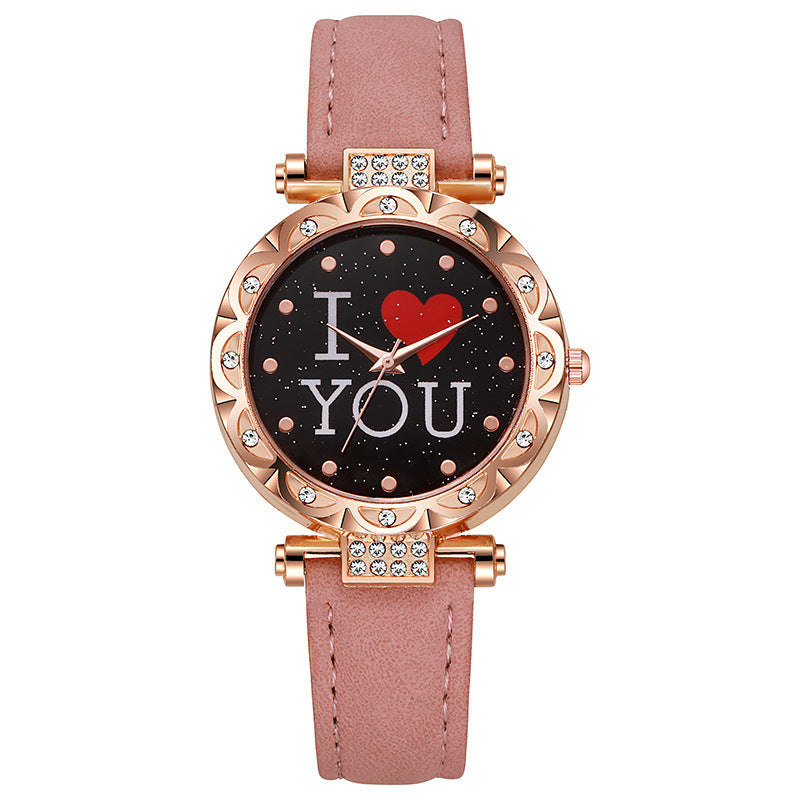 Korean style minimalist casual women's watch gift fashion personalized gift women's quartz electronic watch wholesale watch