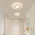 Minimalist ultra-thin aisle corridor light, entryway downlight, led human body induction balcony ceiling light, stairwell light