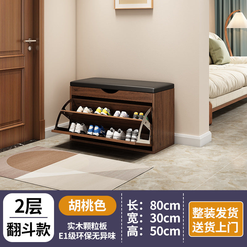new arrival: bestselling flip-top shoe cabinet - home entryway shoe bench, shoe rack, and stool combo - all-in-one seating & space-saving storage