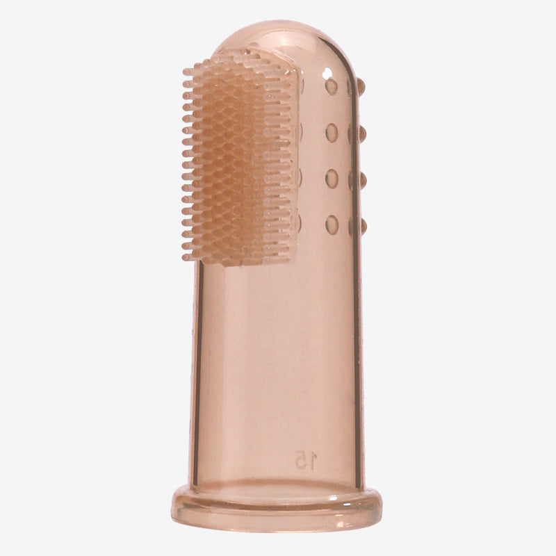 Baby toothbrush baby finger toothbrush tongue coating cleaning toothbrush silicone soft bristle baby tooth brush finger cover toothbrush box