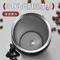 Iced americano straw insulated tumbler - large capacity water bottle for women - stylish ice bucket cup - new cold-keeping cup with handle