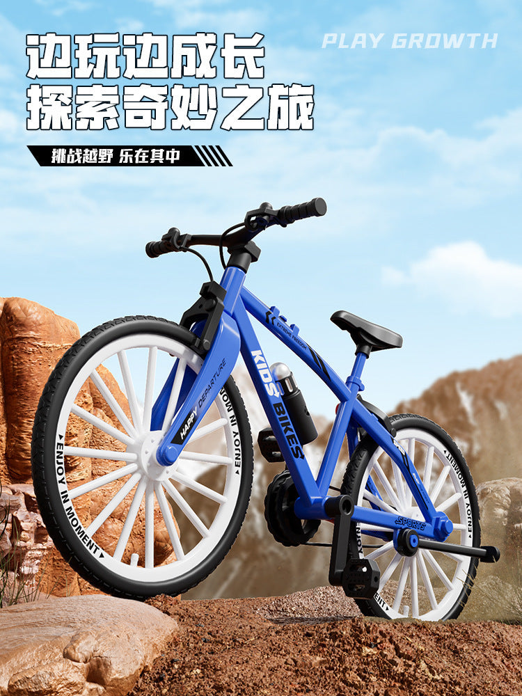 simulation bicycle model toy car competition extreme mountain off-road bicycle creative decoration ornaments wholesale