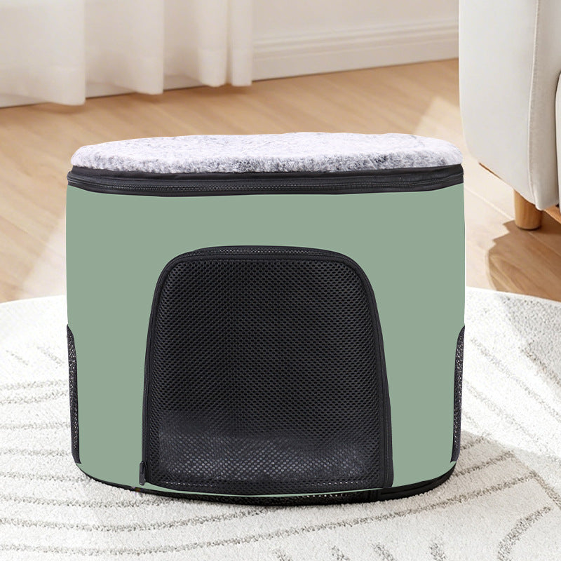 Wholesale new arrival eco-friendly eva cat house: large space, wear-resistant, scratch-proof, round dome house for cats and dogs, outdoor villa style