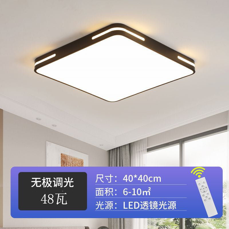 2025 new bedroom light led simple modern living room ceiling light Nordic style master bedroom light super bright whole house lighting