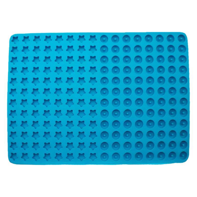 Cross-border pentagram donut chocolate mold, silicone cake mold DIY cookie candy baking tool