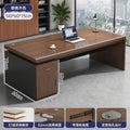 Office desk - minimalist modern manager desk, employee workstation, home computer desk, student study desk, executive desk