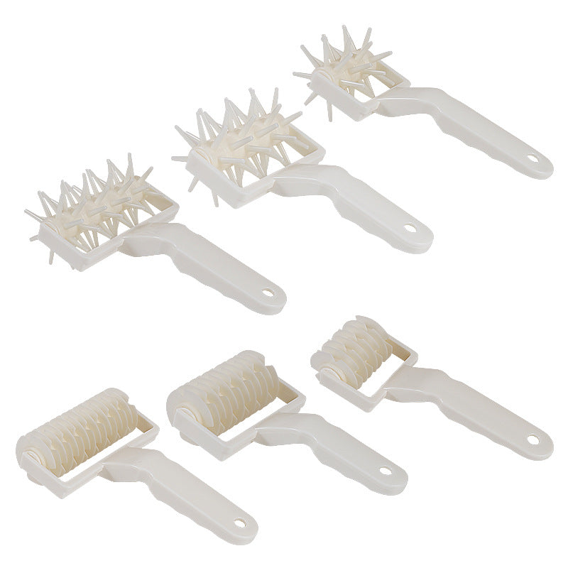 Large plastic mesh knife dough roller knife pizza pizza roller knife creative baking tool