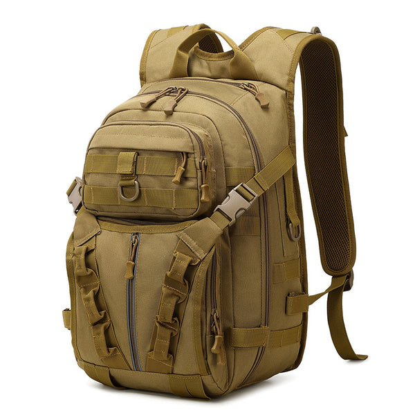 Travel Outdoor Tactical Backpack Large Capacity Multifunctional Mountaineering Bag Military Fan Durable Simple Oxford Cloth Backpack Men