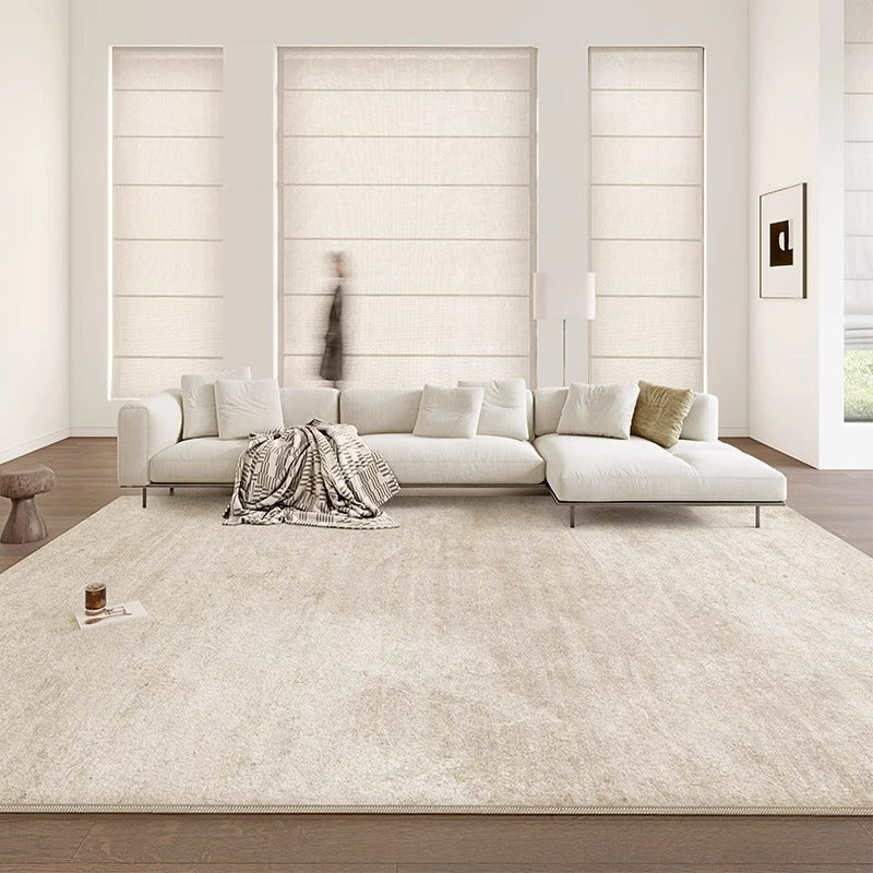 Carpet living room bedroom  new bedside light luxury high-end floor mat thick large area full coverage stain-resistant easy to care for