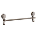 Suction cup bathroom towel rack wall-mounted punch-free storage rack bathroom towel double pole toilet storage bracket