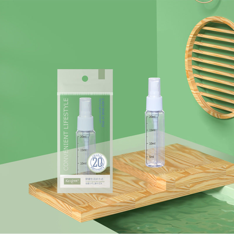 Keqi spray bottle pet travel refill bottle business trip outdoor liquid spray bottle cosmetics empty bottle portable empty bottle