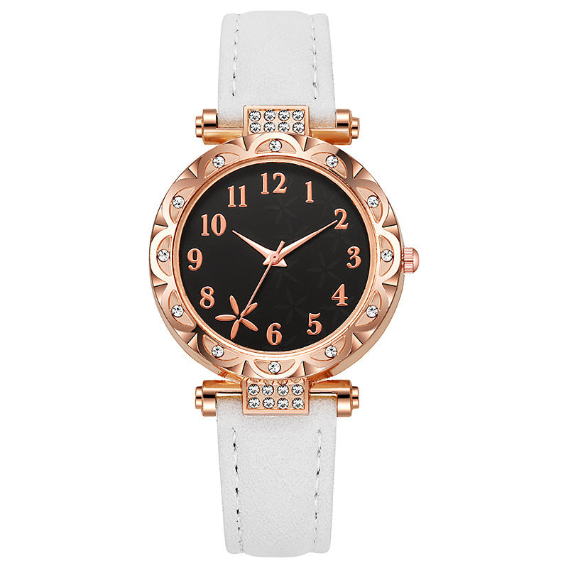 duoduo popular starfish dial women's quartz watch xiyin belt watch women's source manufacturer wholesale and delivery