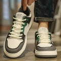 Men's shoes: 2025 spring new arrivals - trendy, versatile, high-end, lightweight, soft-soled, athletic & casual white flat sneakers