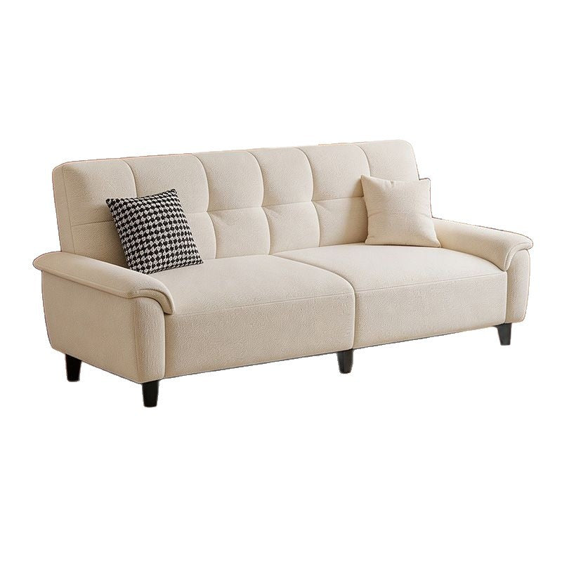 Office sofa small apartment cat scratching leather sofa casual rental house b&b bedroom apartment combination foldable sofa