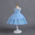 Ready-to-ship toddler tulle cake princess dress - perfect for baby girl's first birthday or special occasion