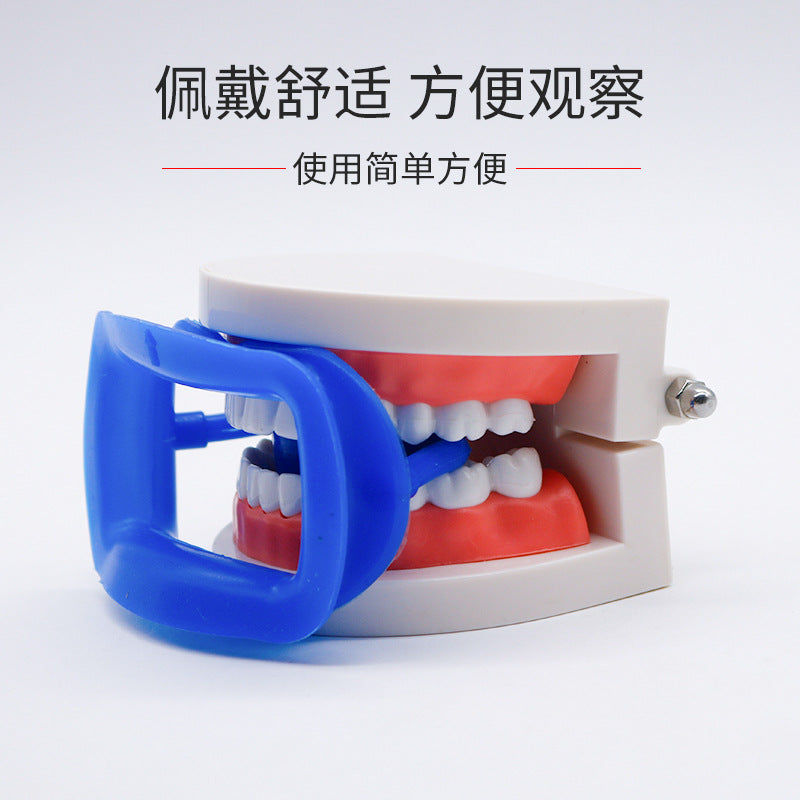 Dental soft silicone opener, mouth expander, mouth opener O-type opener, lip opener, high temperature sterilization resistance
