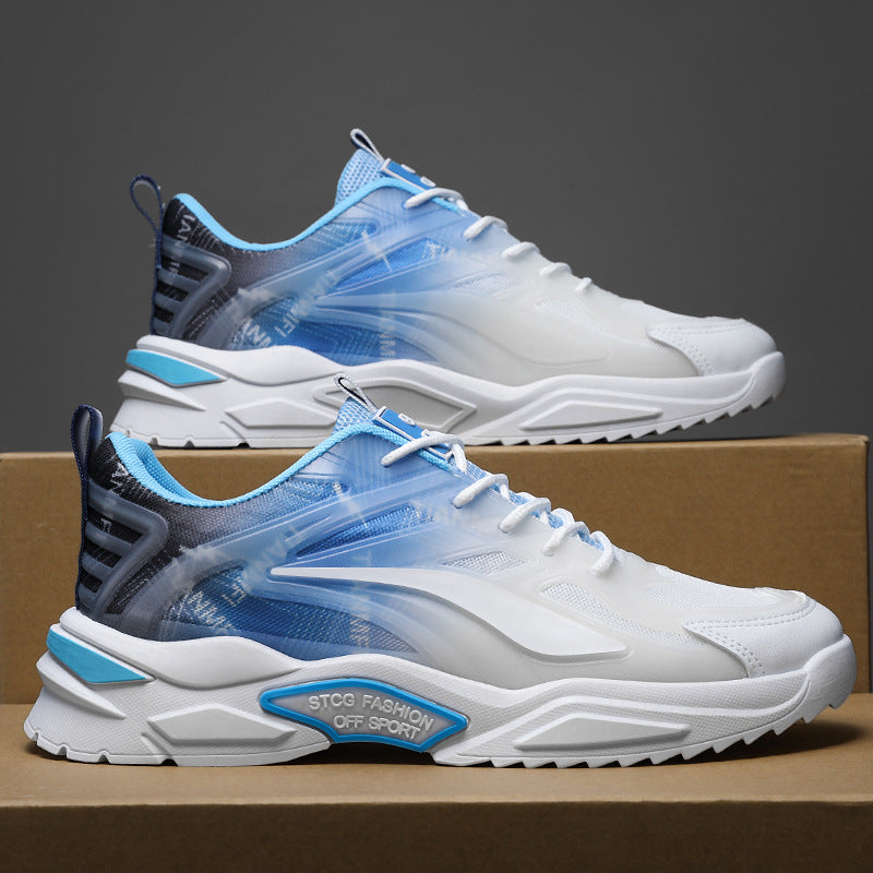 2026 spring new arrival: versatile casual fashion mesh dad shoes - trendy, breathable running sneakers for students and men