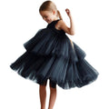 Exportkids festival catwalk piano performance dress girls puffy wedding dress princess dress flower girl new kids dress