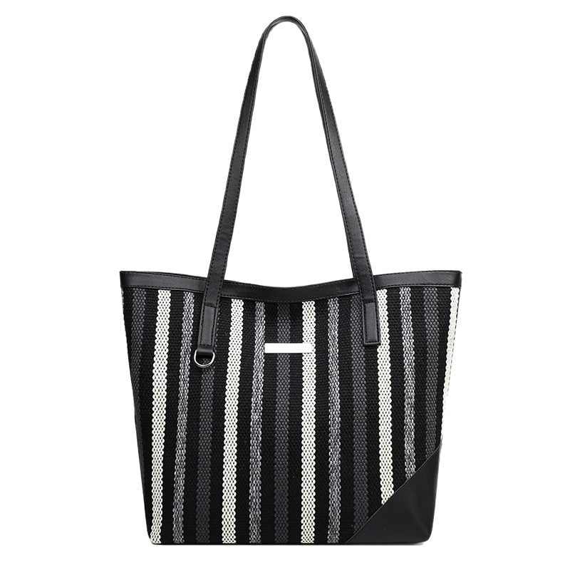 2023 new women's shoulder bag fashion handbag simple versatile large capacity mommy bag dropshipping available