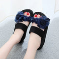 2025 beach vacation sweet thong sandals - summer travel non-slip high heel outdoor beach slippers for women