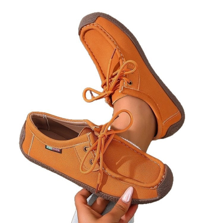 spring/autumn new arrival: women's plus-size casual loafers for cross-border e-commerce. wholesale available. suitable for , , and other platforms. (price difference: $0.67)