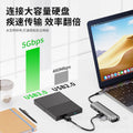 type-c docking station usb hub3.0 converter notebook driver-free network card five-in-one docking station