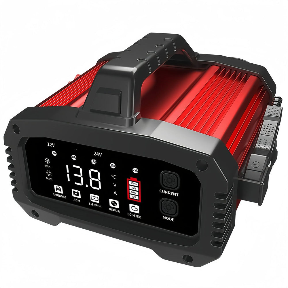 Car battery charger 12v 24v lifepo4 battery charger 12v car jump starter