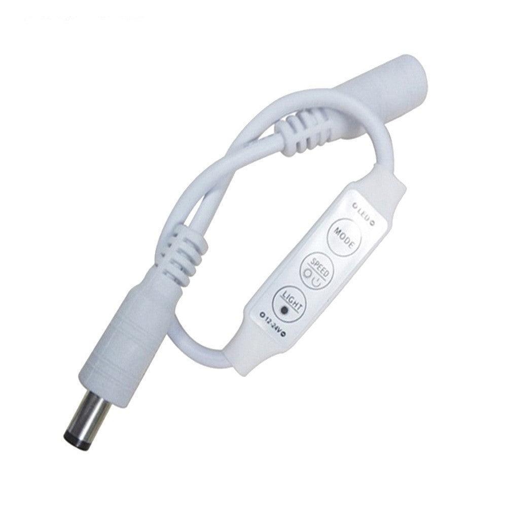 30A knob controller light box sign hard light strip light with brightness dimmer, monochrome stepless iron box toner