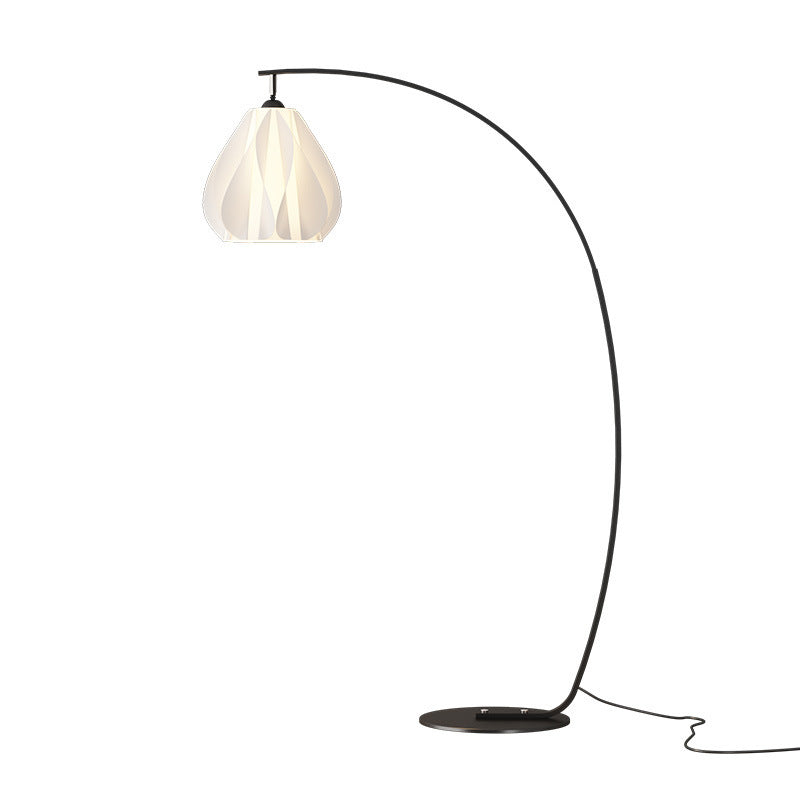 Italian normcore fishing floor lamp living room design accessible luxuryclassy sofa corner room bedroom atmosphere lamp