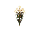 French retro wall sconce, american country style creative floral living room background wall, bedroom bedside wall lighting fixture