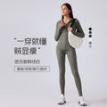 Women's yoga jacket - new hooded drawstring jacket, slim fit, versatile, slimming, running, sports & fitness apparel daw204