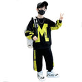 Boys' fall outfit set: new  styles for mid-to-large children. stylish boys' spring/autumn clothing, trendy two-piece tracksuit with sporty sweatshirt