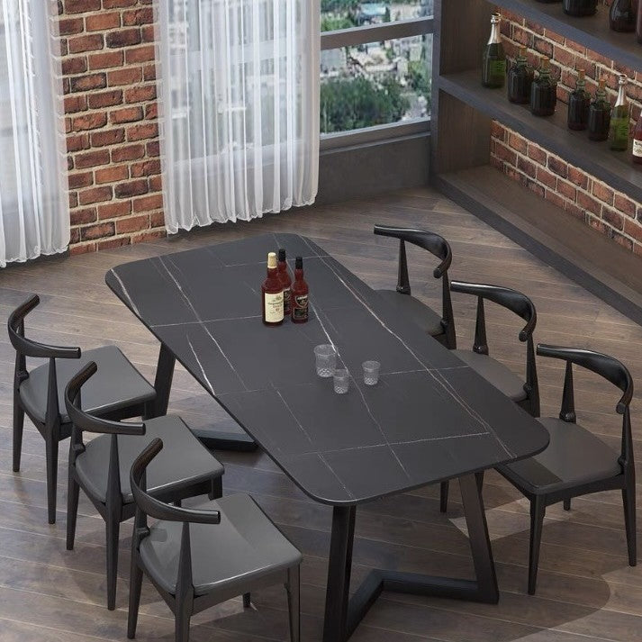 Bar booth wrought iron sofa milk tea shop Qingba commercial cafe restaurant container industrial style table and chair combination