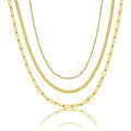 European and american fashionable minimalist versatile hip-hop layered choker necklace - statement lightweight luxury titanium steel necklace for women
